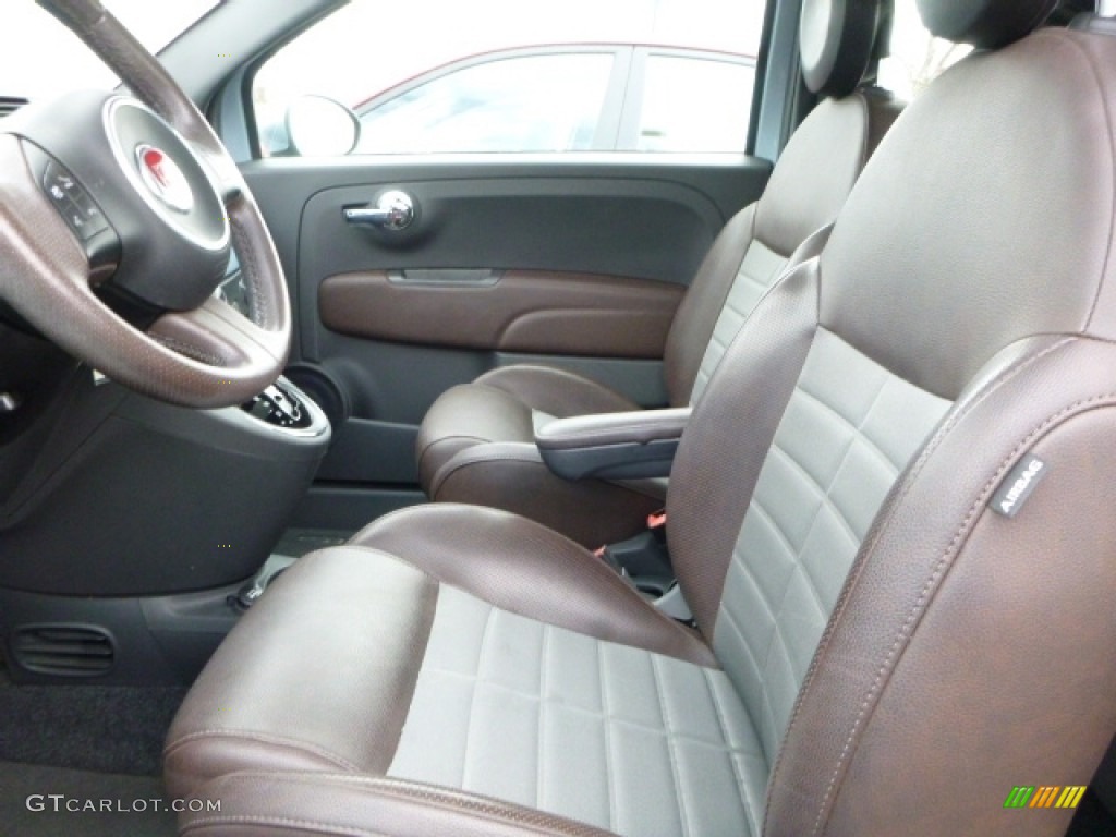 2013 Fiat 500 Sport Front Seat Photo #111654340