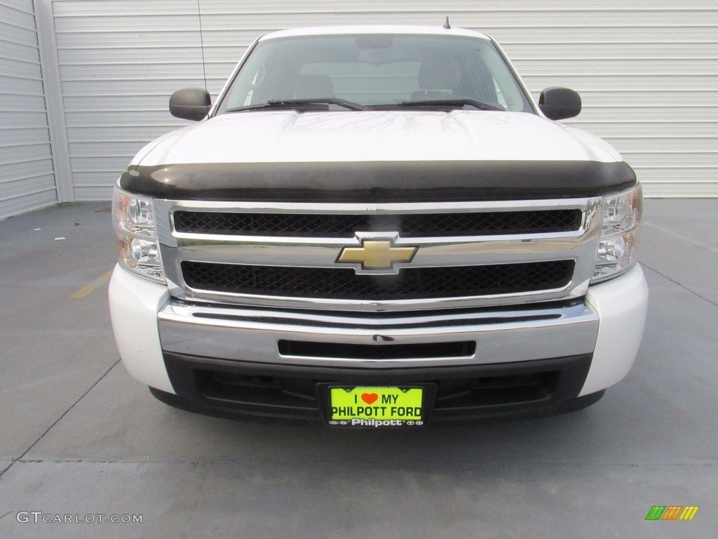 2010 Silverado 1500 LT Crew Cab - Summit White / Light Cashmere/Ebony photo #5