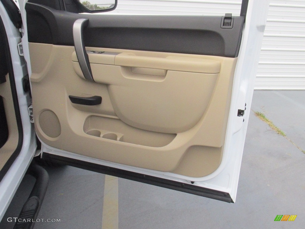 2010 Silverado 1500 LT Crew Cab - Summit White / Light Cashmere/Ebony photo #22