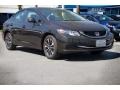 Kona Coffee Metallic - Civic EX Sedan Photo No. 1