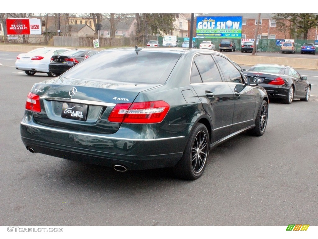 2010 E 350 4Matic Sedan - Jade Green Metallic / Almond Beige photo #10
