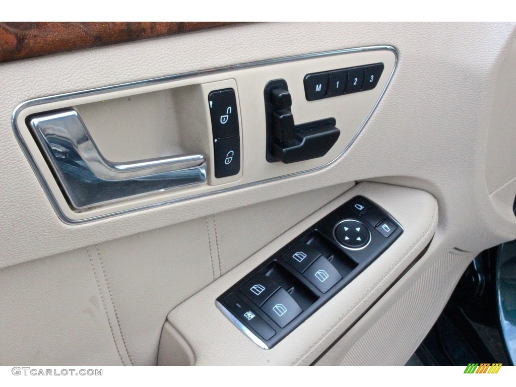 2010 E 350 4Matic Sedan - Jade Green Metallic / Almond Beige photo #14
