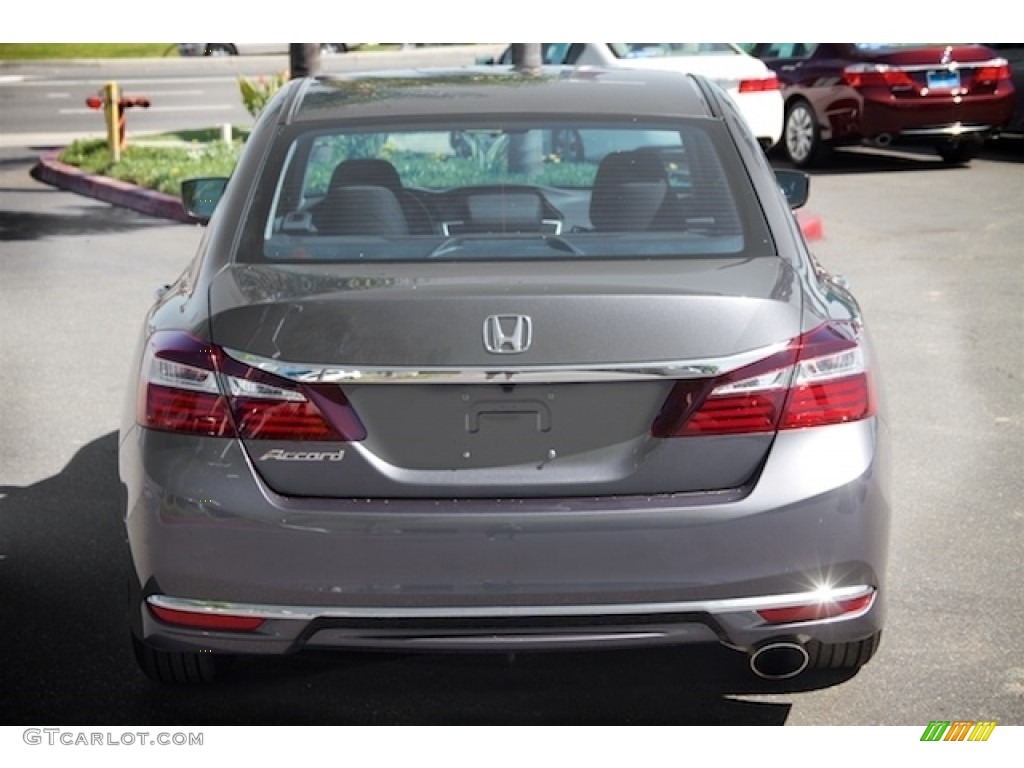 2016 Accord LX Sedan - Modern Steel Metallic / Black photo #10