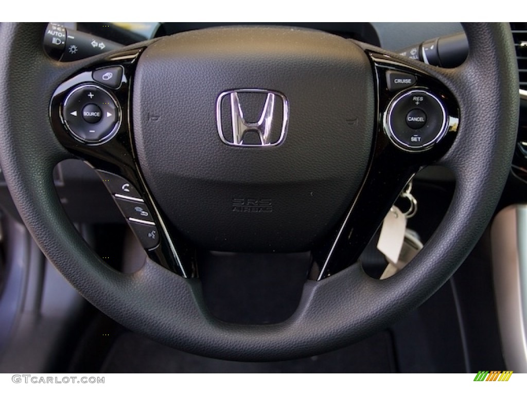 2016 Accord LX Sedan - Modern Steel Metallic / Black photo #13