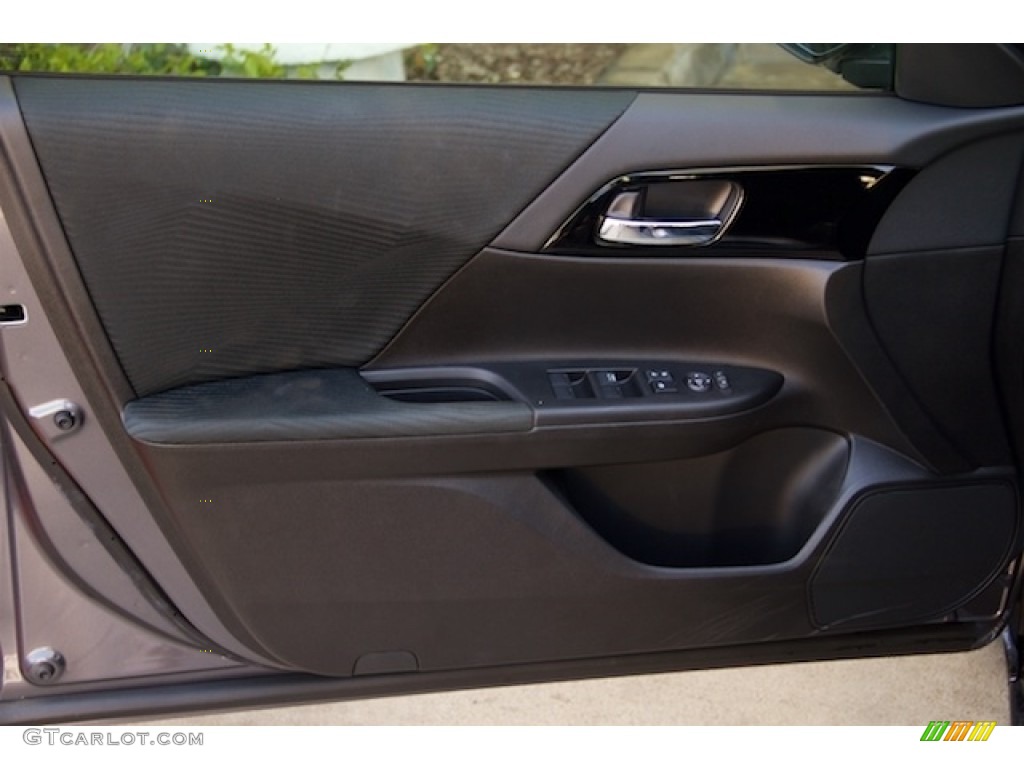 2016 Accord LX Sedan - Modern Steel Metallic / Black photo #23