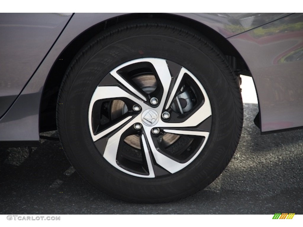 2016 Accord LX Sedan - Modern Steel Metallic / Black photo #30