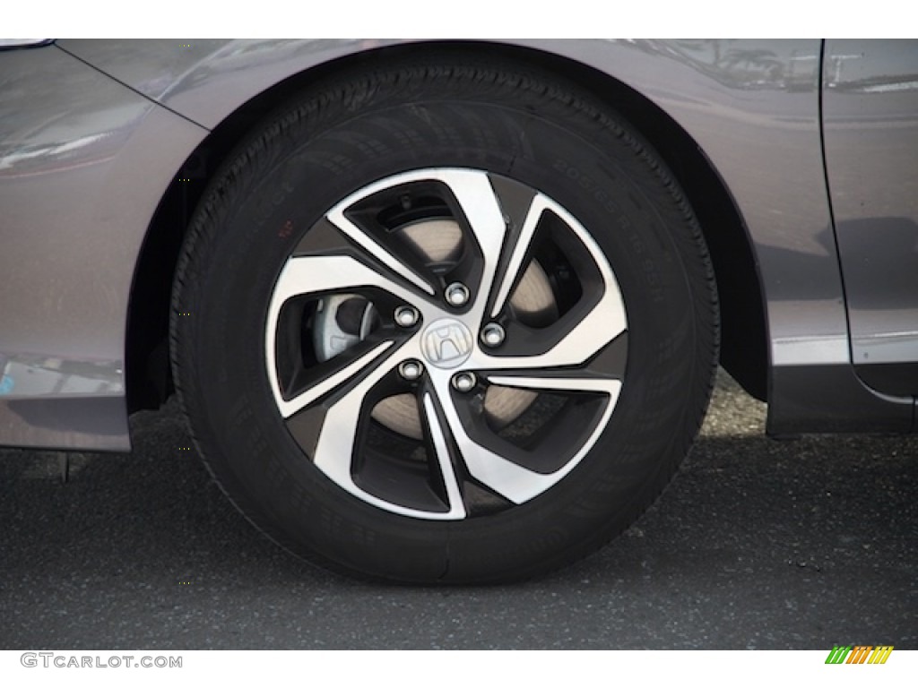 2016 Accord LX Sedan - Modern Steel Metallic / Black photo #31