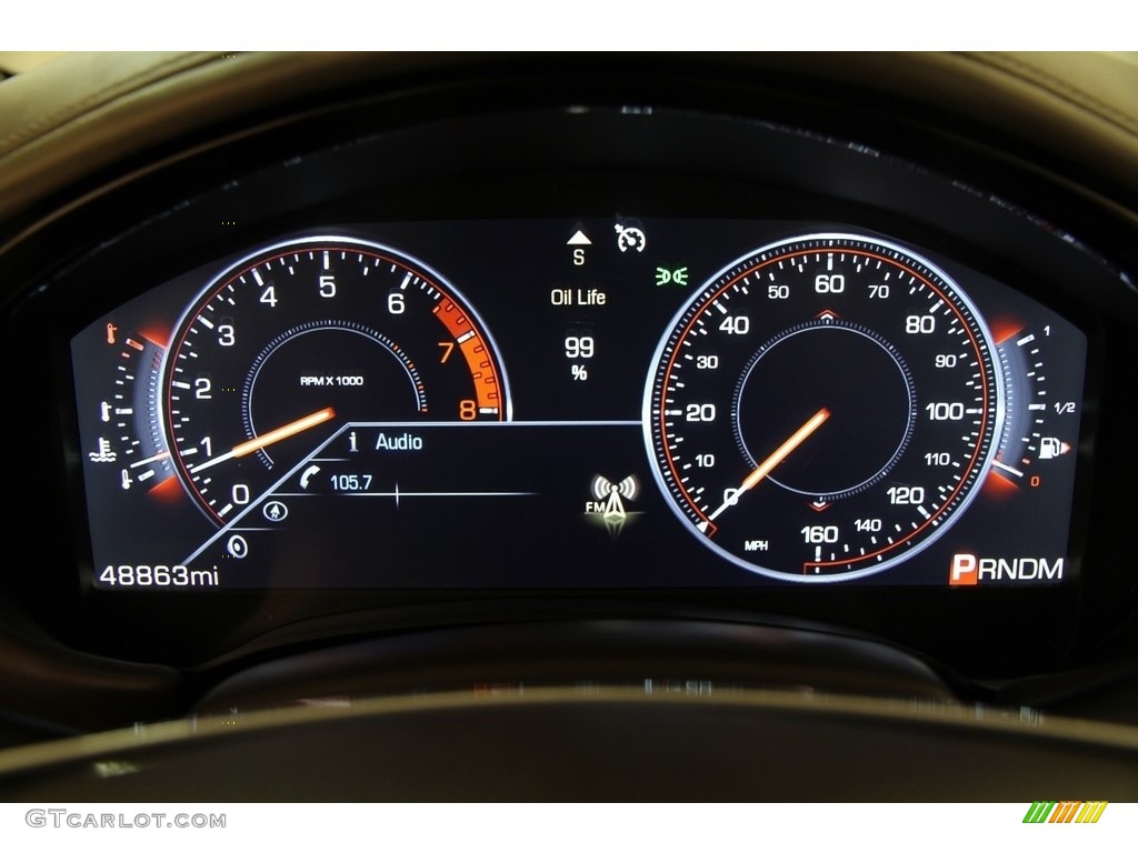2013 Cadillac XTS Platinum AWD Gauges Photos
