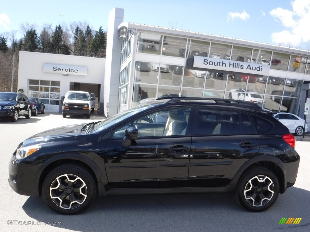 2013 XV Crosstrek 2.0 Limited - Crystal Black Silica / Ivory photo #2