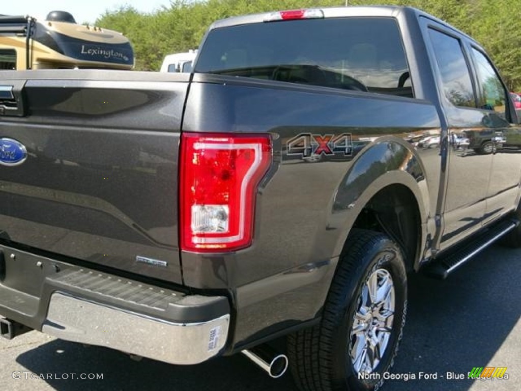 2016 F150 XLT SuperCrew 4x4 - Magnetic / Medium Earth Gray photo #35