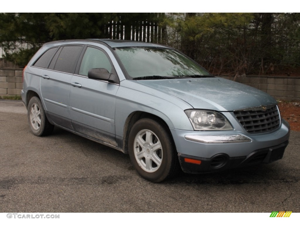 2005 Pacifica Touring AWD - Butane Blue Pearl / Light Taupe photo #2