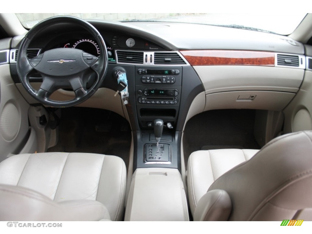 2005 Pacifica Touring AWD - Butane Blue Pearl / Light Taupe photo #10