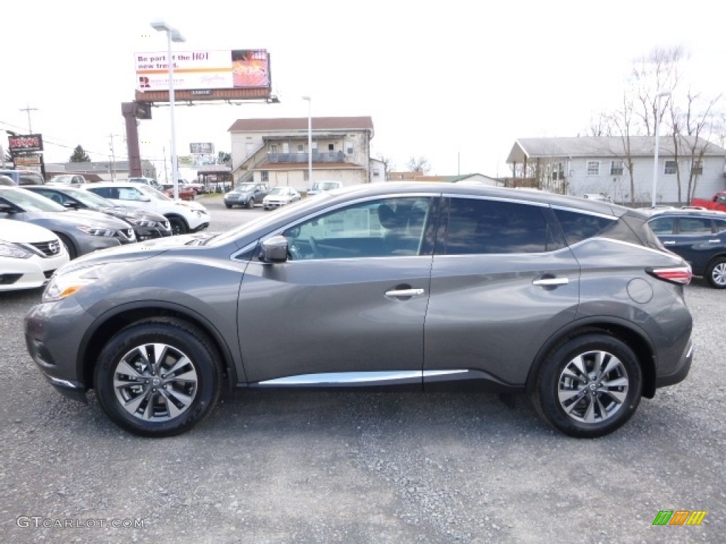 2016 Murano S AWD - Gun Metallic / Graphite photo #10