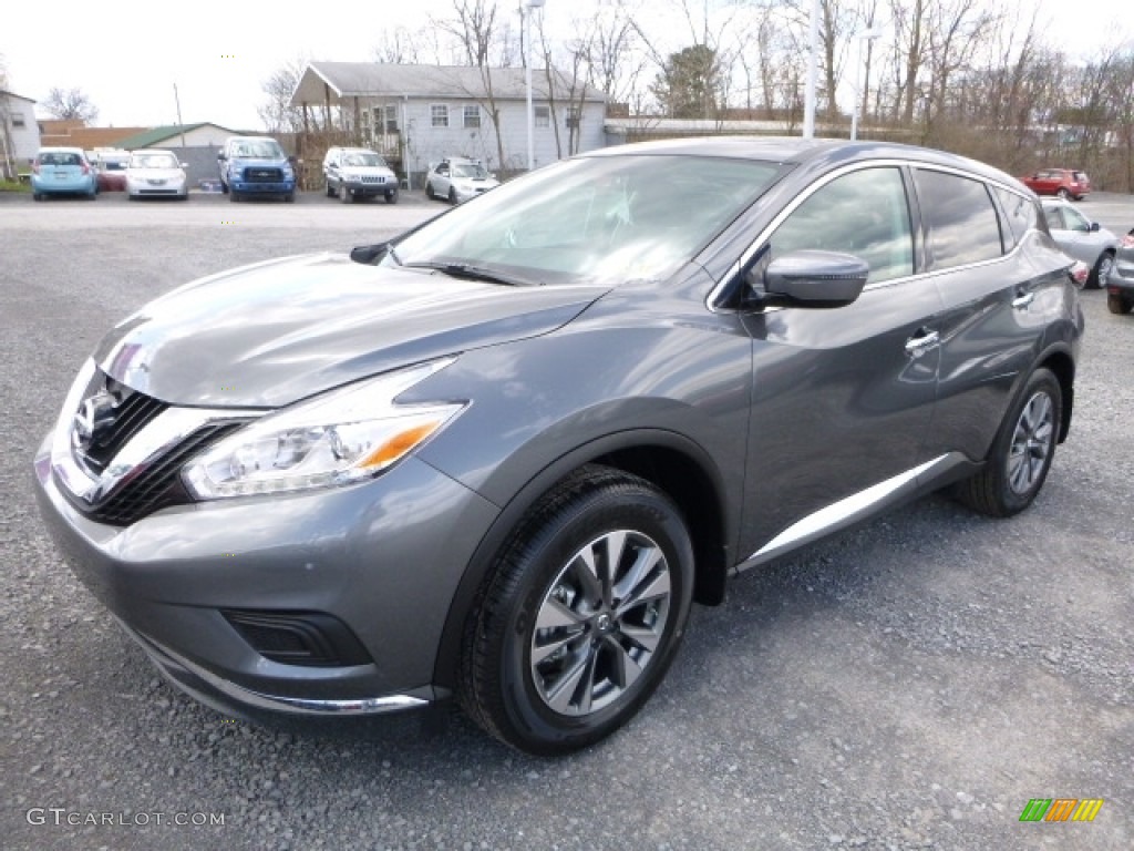 2016 Murano S AWD - Gun Metallic / Graphite photo #11