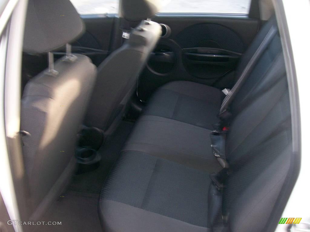 2008 Aveo Aveo5 LS - Summit White / Charcoal photo #5