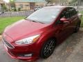 2016 Ruby Red Ford Focus SE Sedan  photo #2