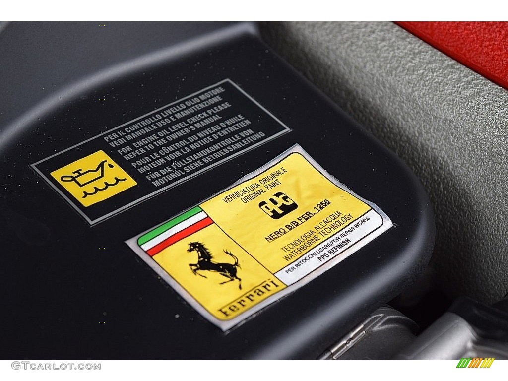 2011 Ferrari 599 GTB Color Code Photos