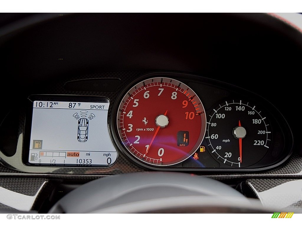 2011 Ferrari 599 GTB Gauges Photos