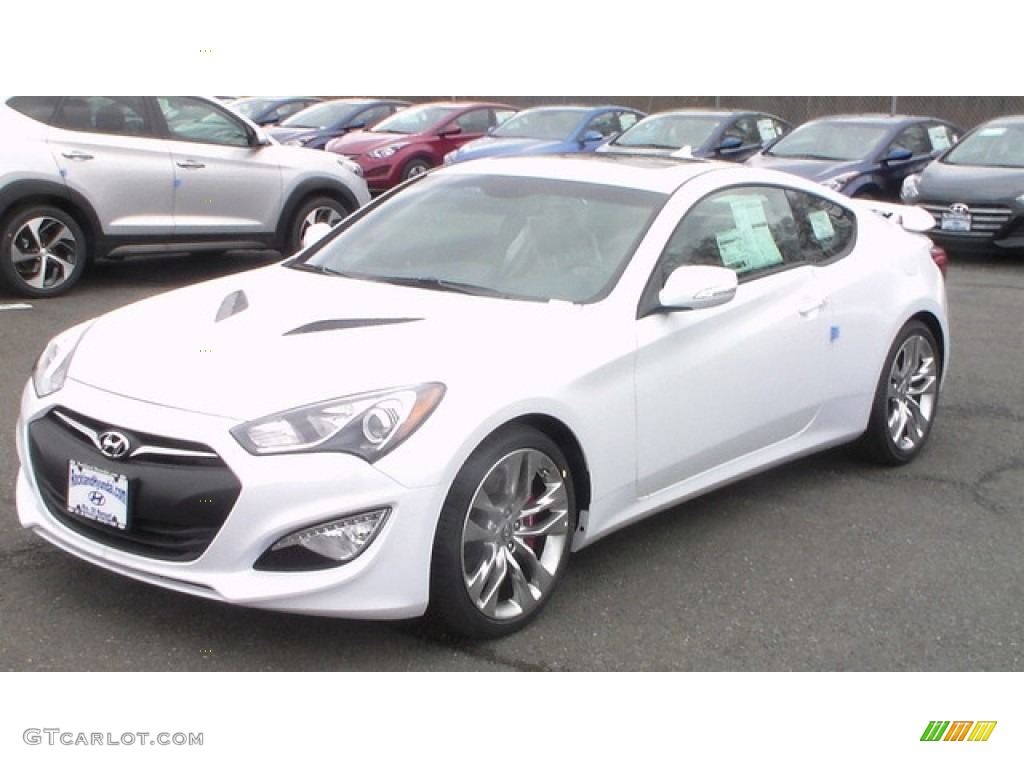 2016 Genesis Coupe 3.8 Ultimate - Casablanca White / Tan photo #1