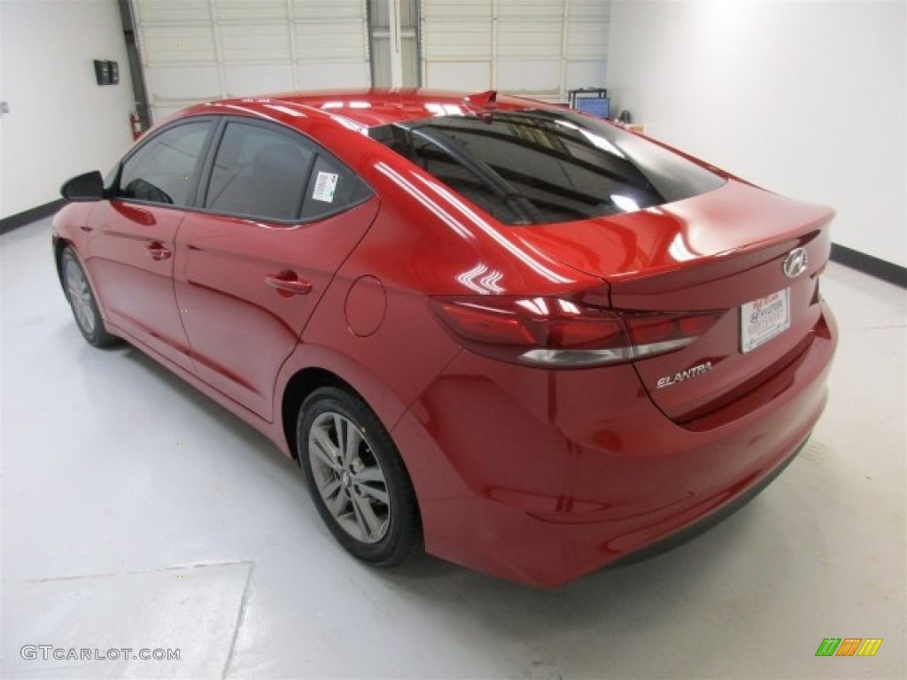 2017 Elantra SE - Red / Gray photo #8