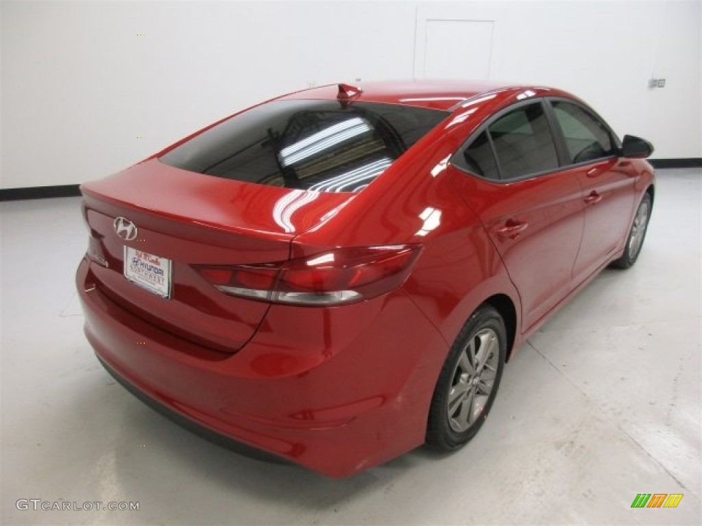 2017 Elantra SE - Red / Gray photo #10