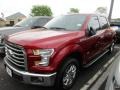 2016 Ruby Red Ford F150 XLT SuperCrew  photo #2