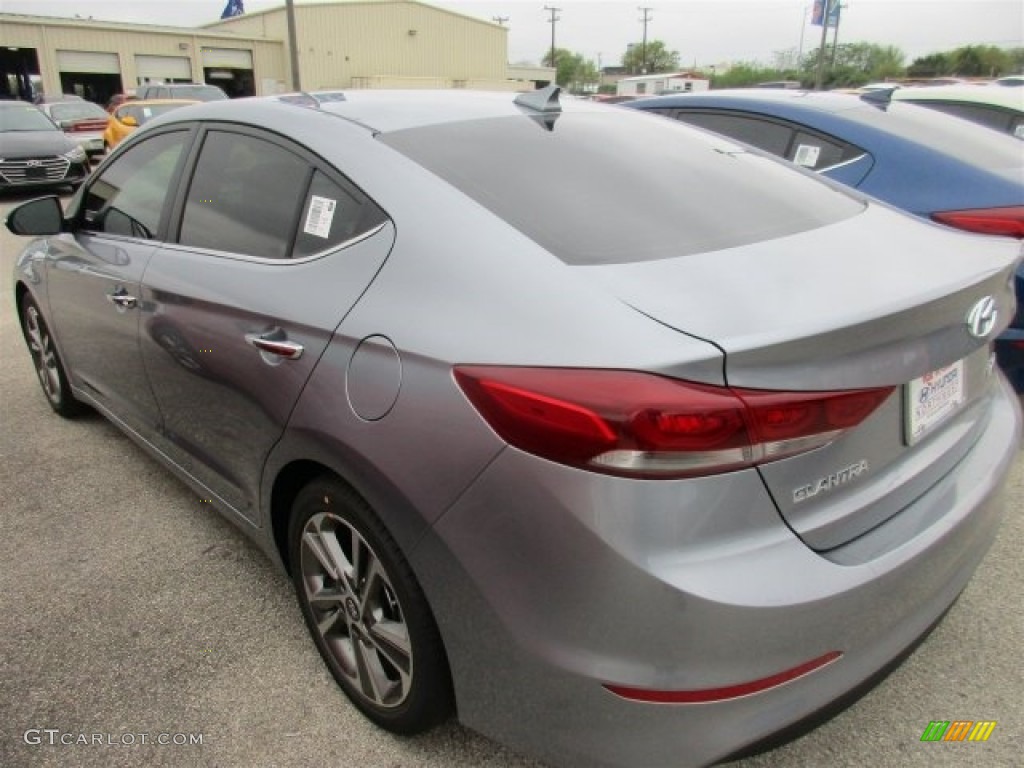 2017 Elantra Limited - Gray / Gray photo #4