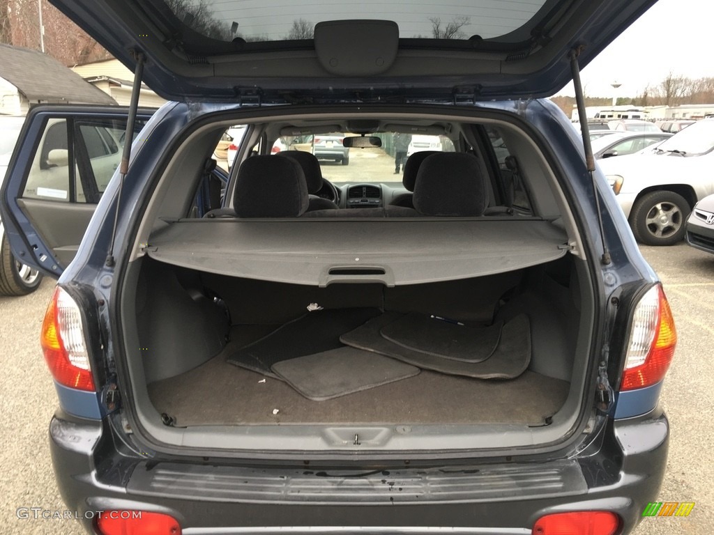 2003 Santa Fe GLS 4WD - Crystal Blue / Gray photo #18