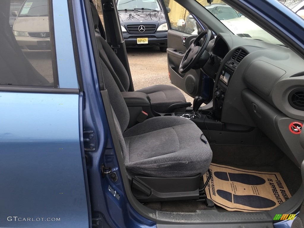 2003 Santa Fe GLS 4WD - Crystal Blue / Gray photo #20