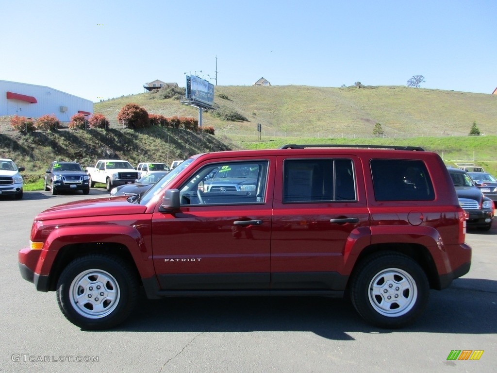 2016 Patriot Sport - Deep Cherry Red Crystal Pearl / Dark Slate Gray photo #4