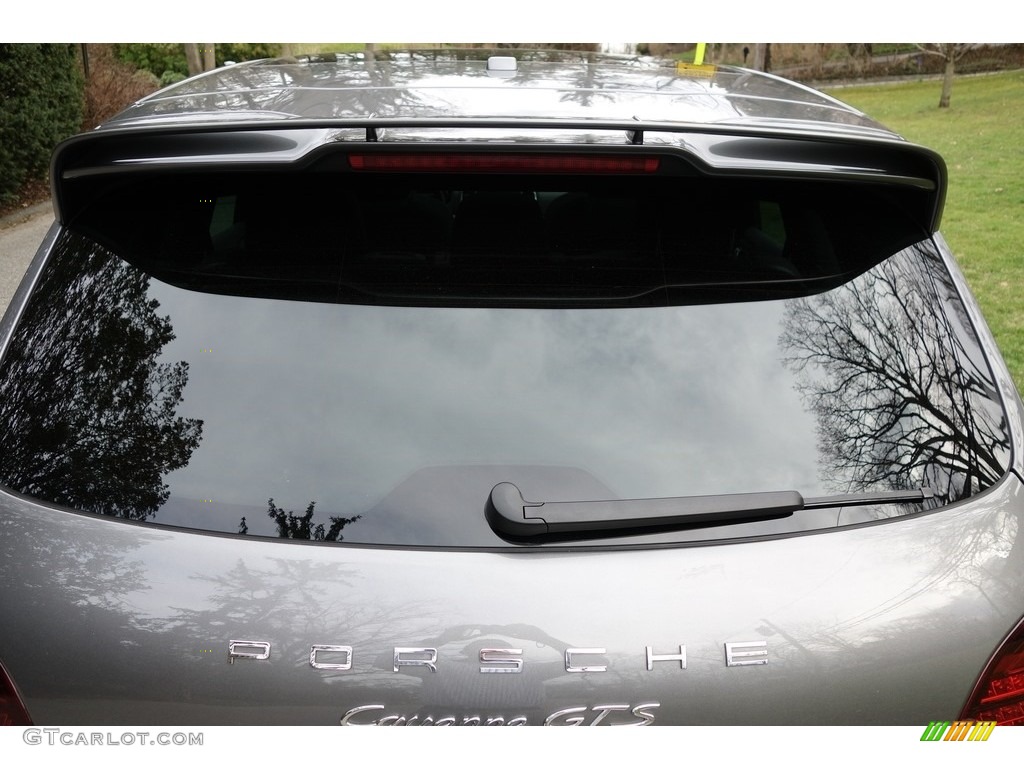 2013 Cayenne GTS - Meteor Grey Metallic / Black photo #10