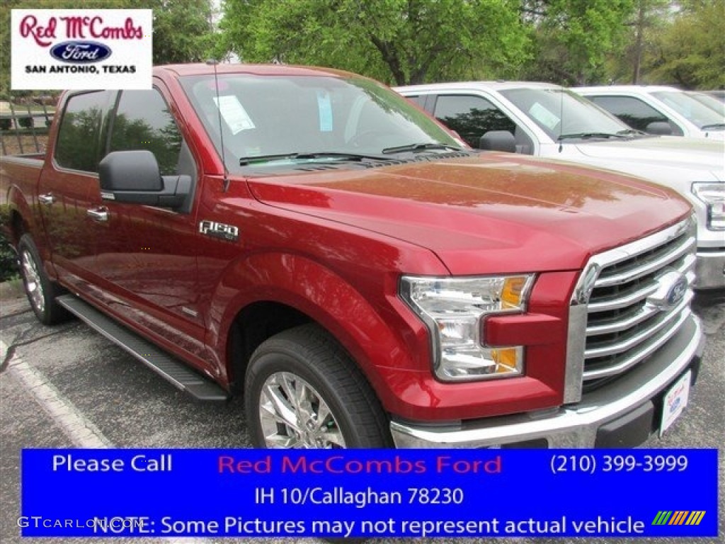 Ruby Red Ford F150