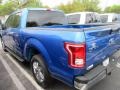 2016 Blue Flame Ford F150 XLT SuperCrew  photo #5