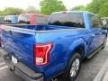 2016 Blue Flame Ford F150 XLT SuperCrew  photo #8