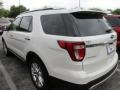 2016 White Platinum Metallic Tri-Coat Ford Explorer Limited  photo #4