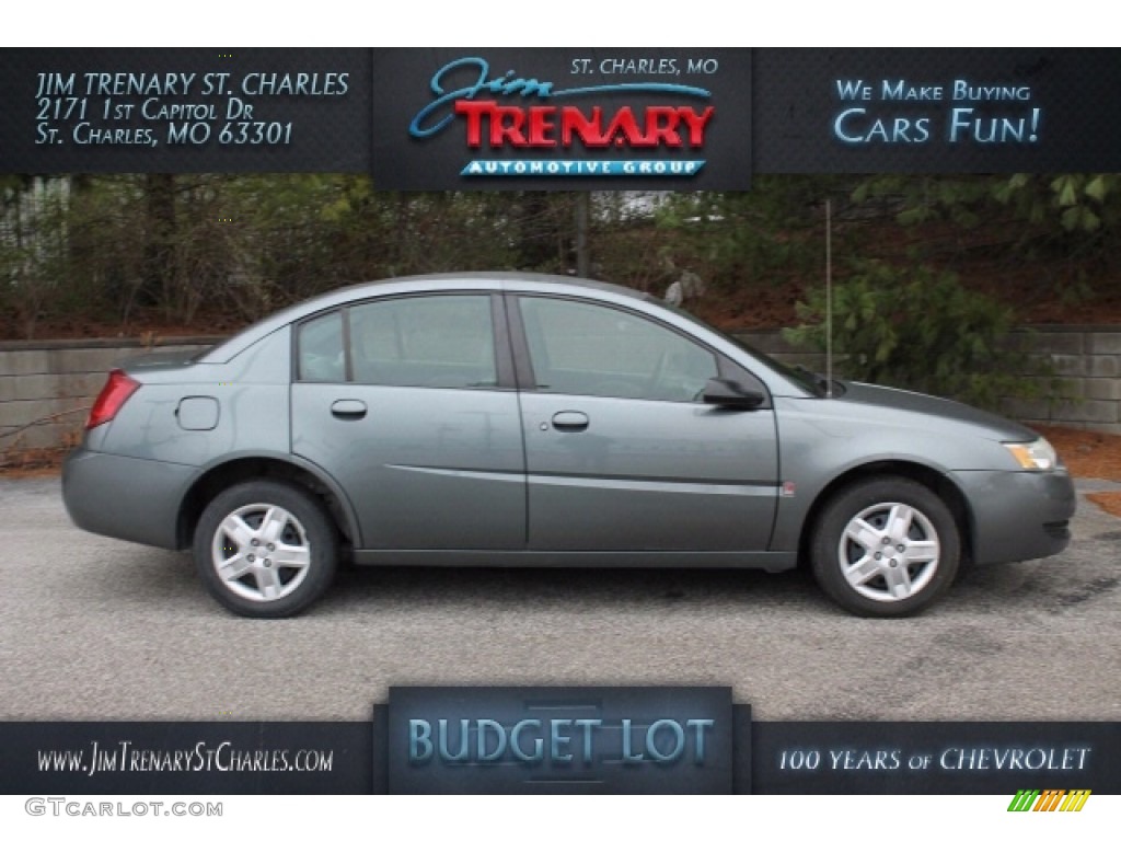 2006 ION 2 Sedan - Storm Gray / Gray photo #1