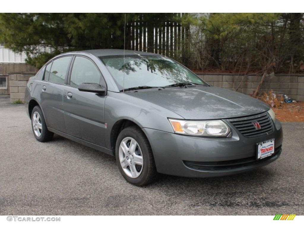 2006 ION 2 Sedan - Storm Gray / Gray photo #2