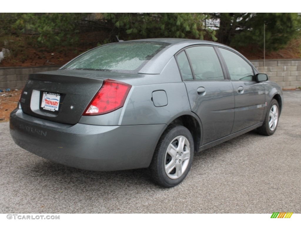 2006 ION 2 Sedan - Storm Gray / Gray photo #3