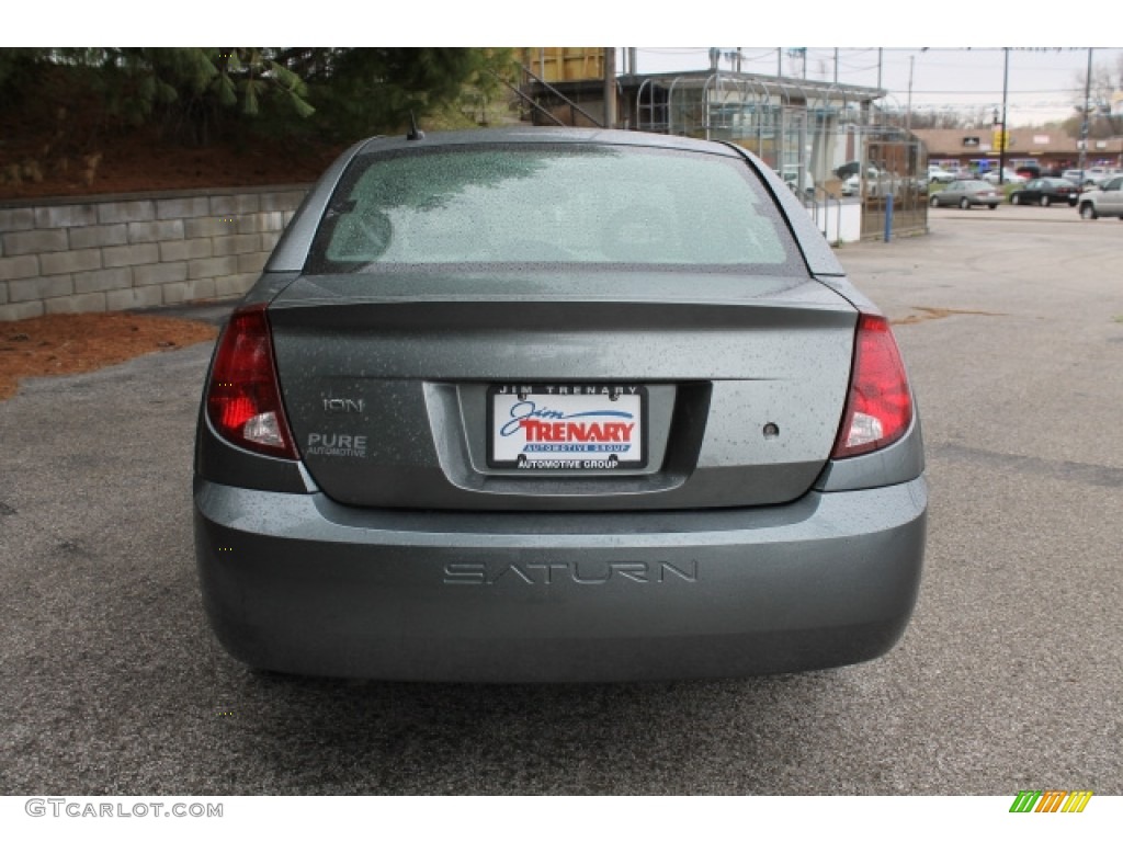 2006 ION 2 Sedan - Storm Gray / Gray photo #6