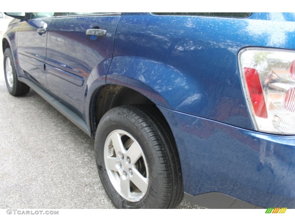 2008 Equinox LS - Navy Blue Metallic / Dark Gray photo #4