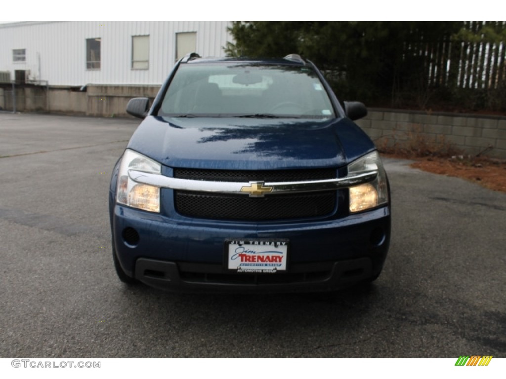 2008 Equinox LS - Navy Blue Metallic / Dark Gray photo #8