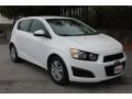 2012 Summit White Chevrolet Sonic LT Hatch  photo #2