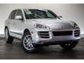 2009 Crystal Silver Metallic Porsche Cayenne S  photo #12