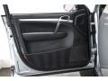 Black 2009 Porsche Cayenne S Door Panel