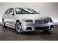 Titanium Silver Metallic - 5 Series 550i Sedan Photo No. 12