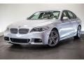 Titanium Silver Metallic - 5 Series 550i Sedan Photo No. 13