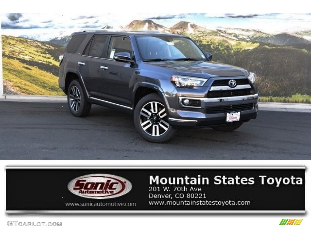 2016 4Runner Limited 4x4 - Magnetic Gray Metallic / Limited Redwood photo #1