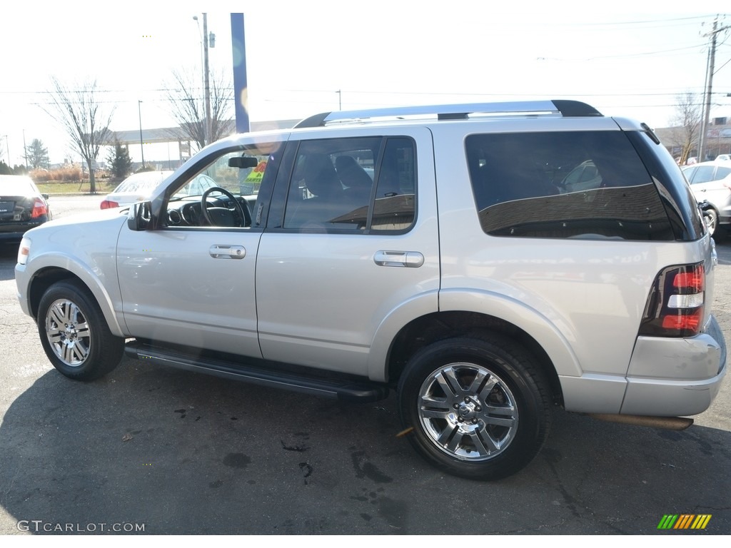 2010 Explorer Limited 4x4 - Brilliant Silver Metallic / Black photo #11