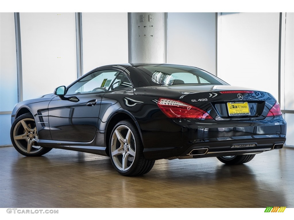 2016 SL 400 Roadster - Black / Black photo #3