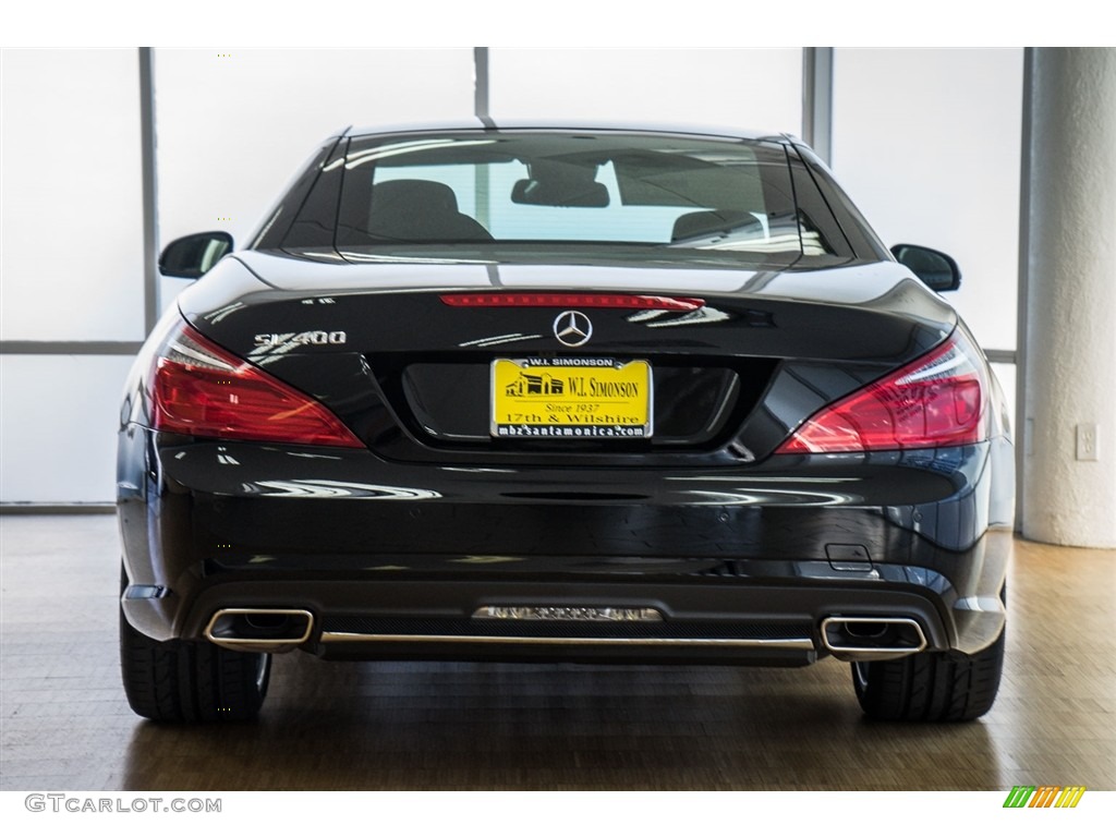 2016 SL 400 Roadster - Black / Black photo #4